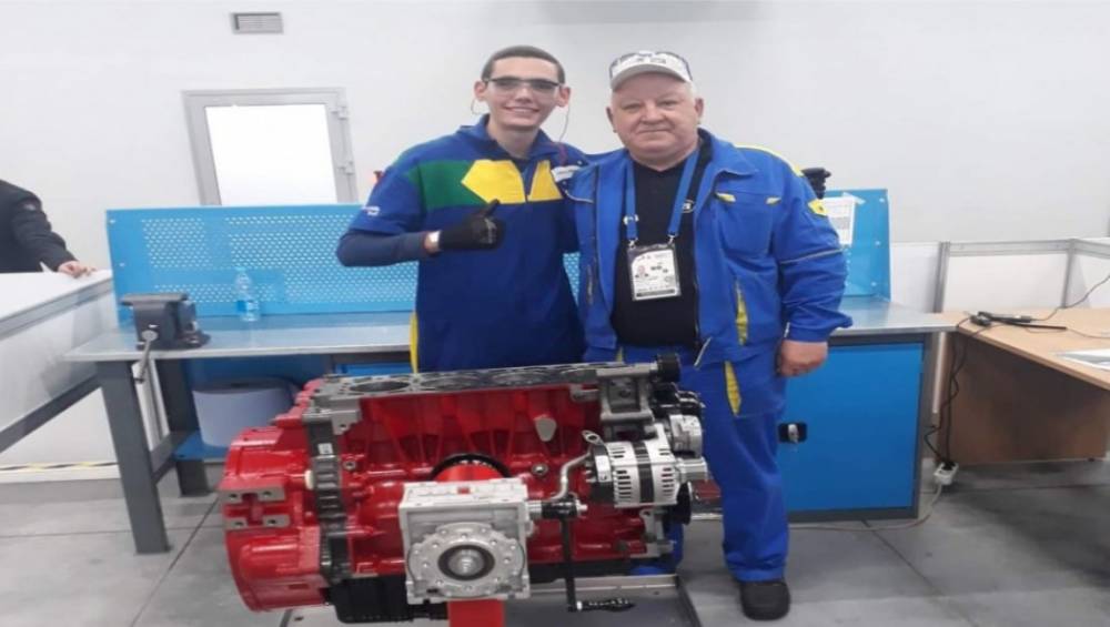 Jovem treinado em Belém se destaca em competição de profissões na Rússia